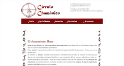 Desktop Screenshot of circulochamanico.com.ar